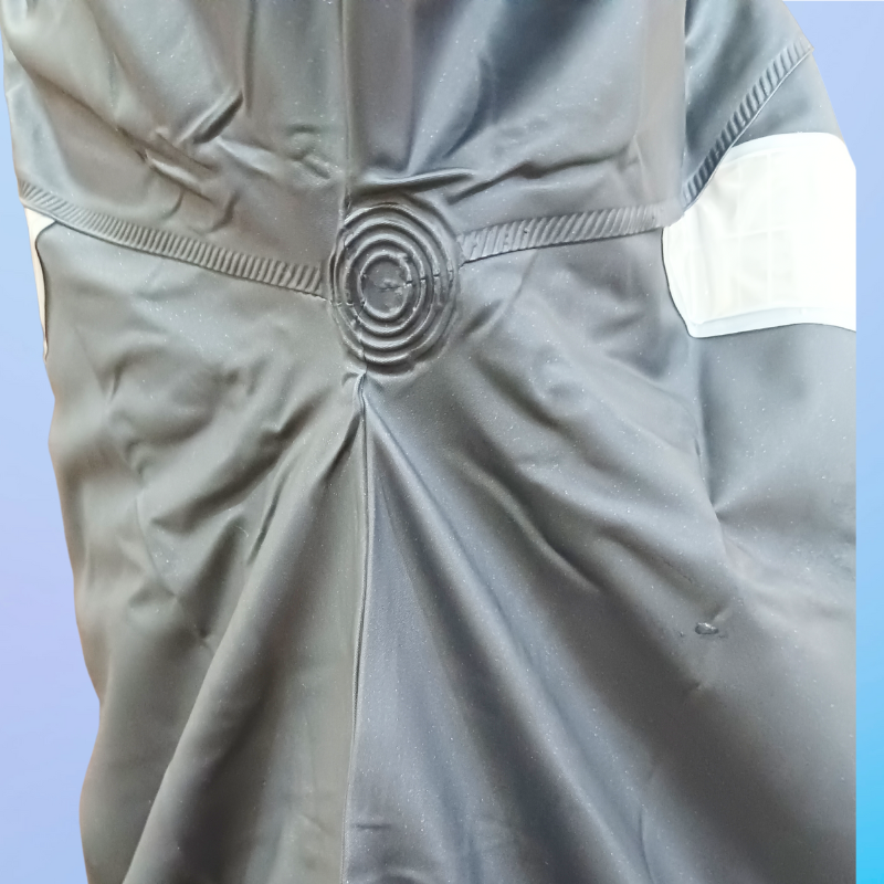 China High Quality Raincoat (Model -210) Navy Blue Couler - Image 5